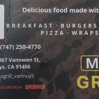 Mix Grill - Business card! - Pizza Near Me - Van Nuys, California Mix Grill - Business card! - Pizza Near Me - Van Nuys, California