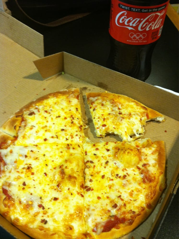 Cheese Pizza And Bottled Coke 12 21 Yelp