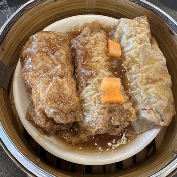 1468 Hylan Cafe - Bean curd skin with meat - Chinese Near Me - Staten Island, New York