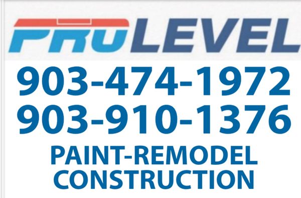 ProLevel Construction Logo