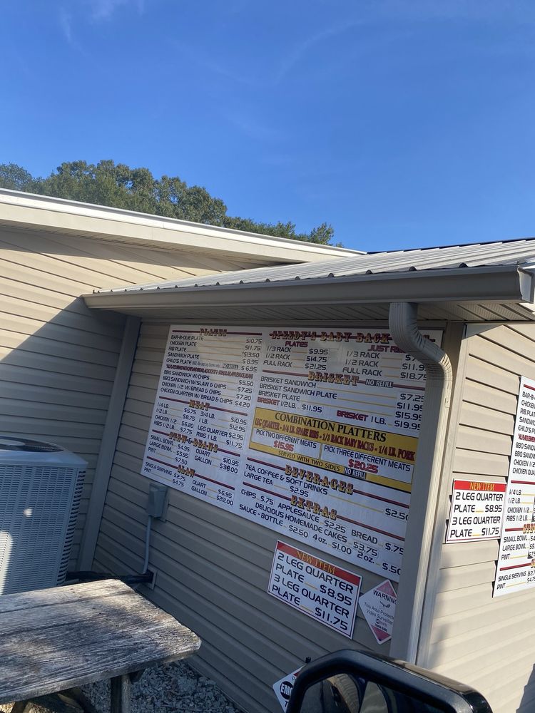 Food from Bar H Barbecue