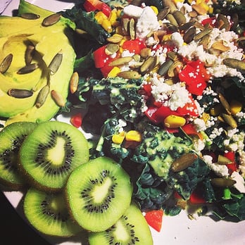 Trader Joe's - my daily lunch. it tastes too good to be real life, i dream about kale and avocado salad now!!!!! - Grocery Near Me - Corona, California