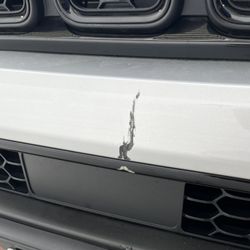 Auto Express - Bumper with chunk taking out