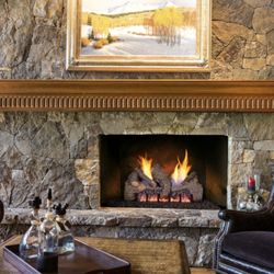 The Hearth & Grill Shop - Real Fyre Gas Logs Vented and Vent Free