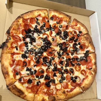 Kirk's Ferry Trading Post - Large Pepperoni Black Olive - Barbeque Near Me - Brownsville, Oregon Kirk's Ferry Trading Post - Large Pepperoni Black Olive - Barbeque Near Me - Brownsville, Oregon