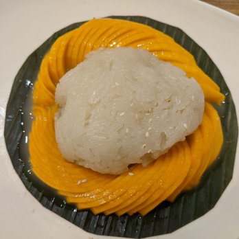 Lemon Thai Cuisine - Mango with Sticky Rice - Thai Near Me - Huntington Beach, California