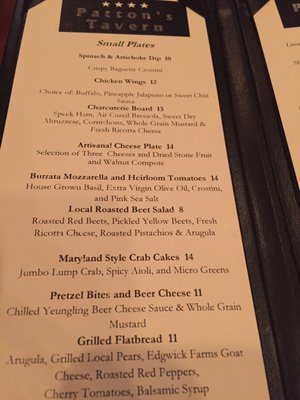 Menu photo 1 Patton's Tavern West Point, NY Menu photo 1 Patton's Tavern West Point, NY