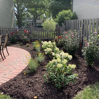 My Secret Garden Landscaping - a patio with a table and chairs - Landscaping Near Me My Secret Garden Landscaping - a patio with a table and chairs - Landscaping Near Me