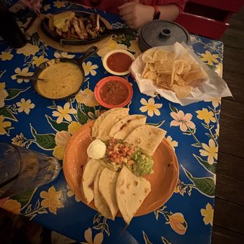Hula Hut - Quesadilla and Hawaiian fajitas and Queso Compuesto - Tex-Mex Near Me - Austin, Texas