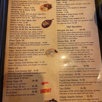 La Casa de Juana - Menu - Mexican Near Me - Phoenix, Arizona