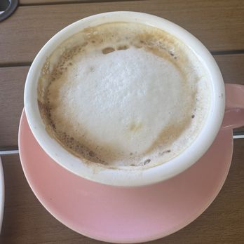 Charming Fig - Cappuccino, not a cute pour but great flavor. - Caterers Near Me - Livermore, California