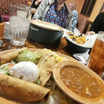 Baja Miguel's - Shredded Beef Taco & Taquitos with Charro Beans - Mexican Near Me - Las Vegas, Nevada