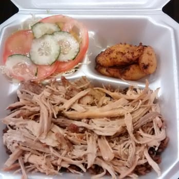 Cafe Cuba - a takeout box with a variety of food items - Cuban Near Me - Katy, Texas