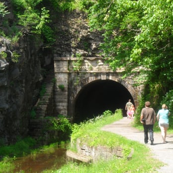 C&O Canal Towpath - Paw Paw Tunnel, Maryland side - Parks Near Me - Cumberland, Maryland