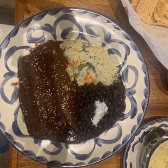 Santa Catarina Restaurant - Enchilada Mole - Mexican Near Me - Lakeway, Texas