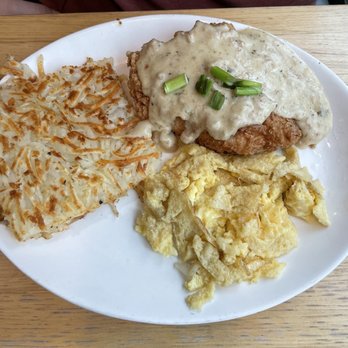 Urban Egg - Belleview - Fried chicken with gravy and scrambled eggs - Breakfast & Brunch Near Me - Denver, Colorado Urban Egg - Belleview - Fried chicken with gravy and scrambled eggs - Breakfast & Brunch Near Me - Denver, Colorado