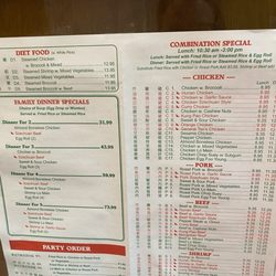 New Garden - Updated menu as of 2025