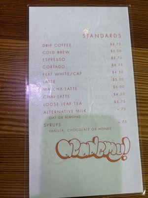 Menu photo 2 Academy Coffee ATL Atlanta, NE Menu photo 2 Academy Coffee ATL Atlanta, NE