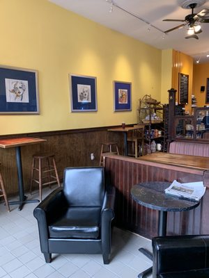 Photo of Berkeley Perk Cafe - Boston, MA, US. Inside