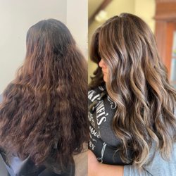 The Color Lounge Signature Salons - Out of words with this transformation!