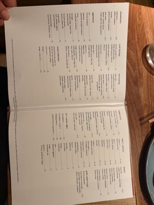 Menu photo 1 Uchi Scottsdale Scottsdale, AZ