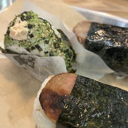 Spam & Salmon Onigiri Spam & Salmon Onigiri
