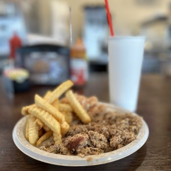 Stamey's Barbecue - My complete meal - Barbeque Near Me - Greensboro, North Carolina Stamey's Barbecue - My complete meal - Barbeque Near Me - Greensboro, North Carolina