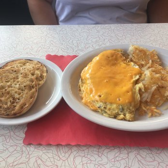 Johnny J's Diner - The Western Omelet with English muffin. - American Near Me - Casper, Wyoming Johnny J's Diner - The Western Omelet with English muffin. - American Near Me - Casper, Wyoming