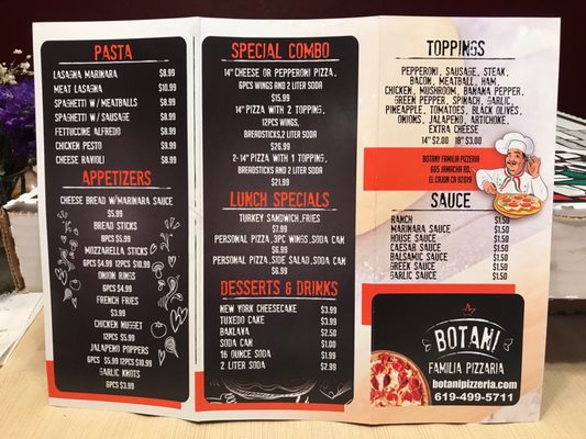 Menu photo 7 Botani Breakfast & Pizzeria El Cajon, CA Menu photo 7 Botani Breakfast & Pizzeria El Cajon, CA