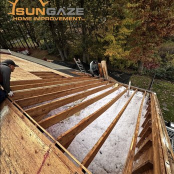 SUNGAZE Roofing - New rafters - Roofing Near Me - Brockton, Massachusetts SUNGAZE Roofing - New rafters - Roofing Near Me - Brockton, Massachusetts