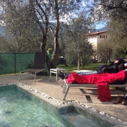 Hotel Meridiana - Pool im April