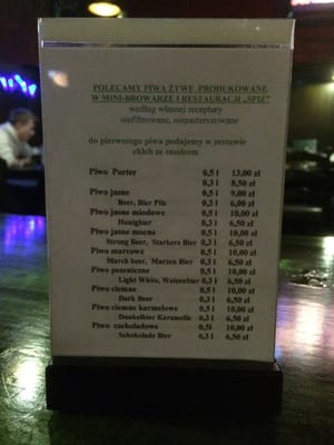 Menu photo 2 Spiż Wrocław, DS