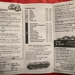 Bennington Bar & Grill - Menu