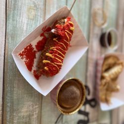 Mukja Food Truck - Hot Cheeto cheese dog