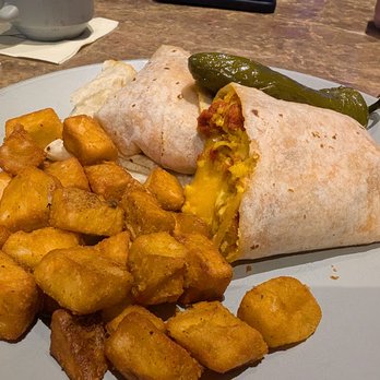 Marinelli's Authentic Italian Cuisine - Breakfast Burrito (good but better version with room service) - Italian Near Me - Henderson, Nevada