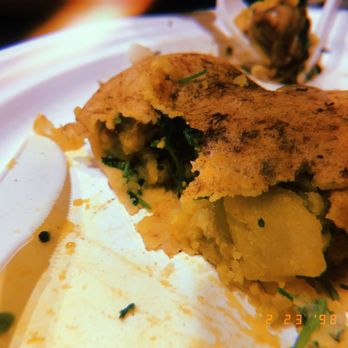 DC Dosa - Inside of potatoes and eggplant dosa - Indian Near Me - Washington, DC, District of Columbia DC Dosa - Inside of potatoes and eggplant dosa - Indian Near Me - Washington, DC, District of Columbia