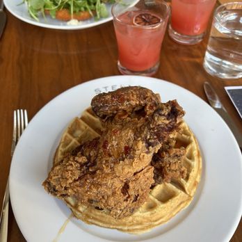 Stella 34 Trattoria - Fried chicken and waffles - Italian Near Me - New York, New York Stella 34 Trattoria - Fried chicken and waffles - Italian Near Me - New York, New York