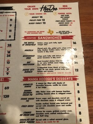 Menu photo 7 Hoodoo Brown BBQ Ridgefield, CT