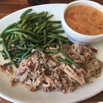 The Pit - Chopped pork with green beans and Brunswick Stew - Barbeque Near Me - Raleigh, North Carolina The Pit - Chopped pork with green beans and Brunswick Stew - Barbeque Near Me - Raleigh, North Carolina