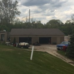Brookwood Golf Course Maintenance - The Maintenance building.