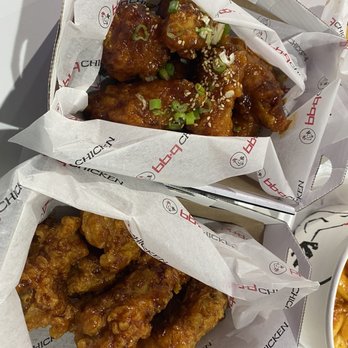bb.q Chicken Arboretum - Honey Garlic Wings and Gangjeong Wings - Chicken Shop Near Me - Charlotte, North Carolina
