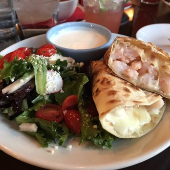 El Barrio - Shrimp Quesadillas and salad - Mexican Near Me - Birmingham, Alabama