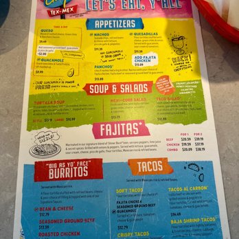 Chuy's - Menu - Bars Near Me - Pembroke Pines, Florida