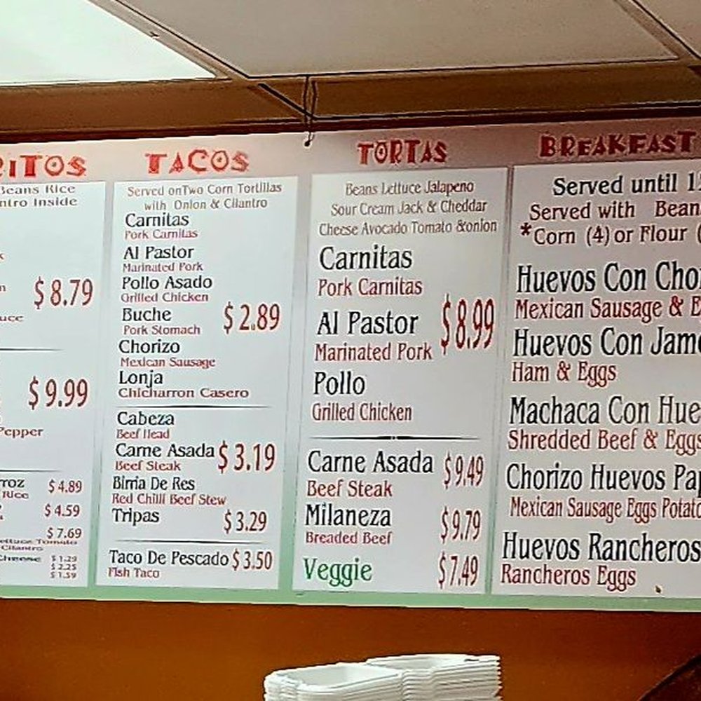 El Camino Real - Burritos, Tacos, Combinations. - Mexican Near Me - Fullerton, California
