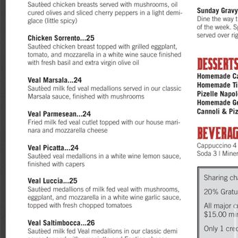 The Kitchen Consigliere - Menu - Italian Near Me - Collingswood, New Jersey