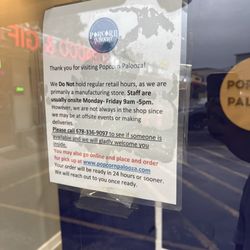 Popcorn Palooza - Actual Hours for those who need it.