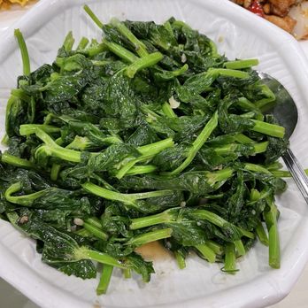 China Garden - Pea shoots and garlic - Dim Sum Near Me - Irvine, California