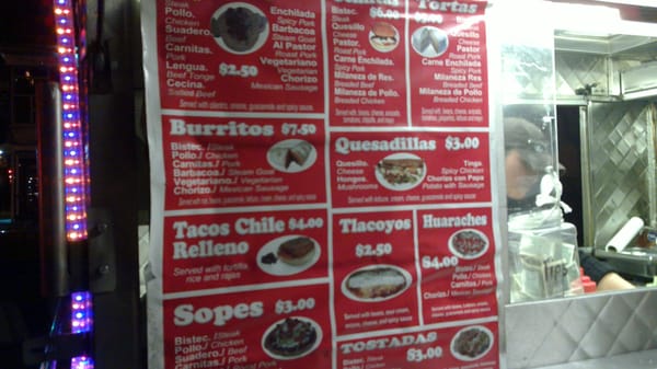 Menu photo 8 Tacos Cholula New York, NY