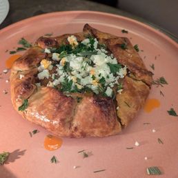 Butternut squash & goat cheese galette - don't miss this!