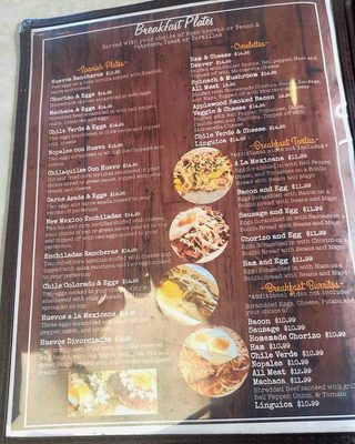 Menu photo 2 El Charro Cafe Tulare, CA